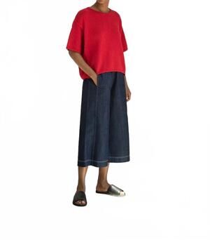 NEW BEAUMONT ORGANIC nicole-leigh denim trousers in indigo
